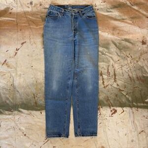 Vintage 1980s Made in the USA Button Fly Levi's 501 Jeans Measure 28x30